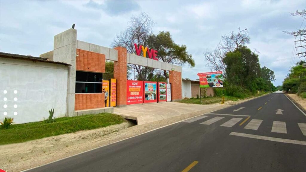 Asfaltado de avenida Colectora Verde – VYVE Sullana